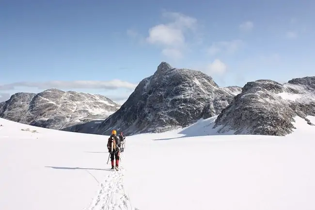 mountaineering hiking skiing
