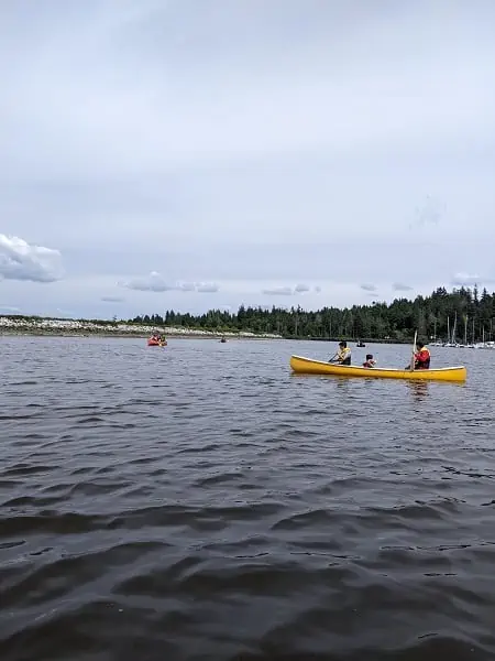 canoeing fun