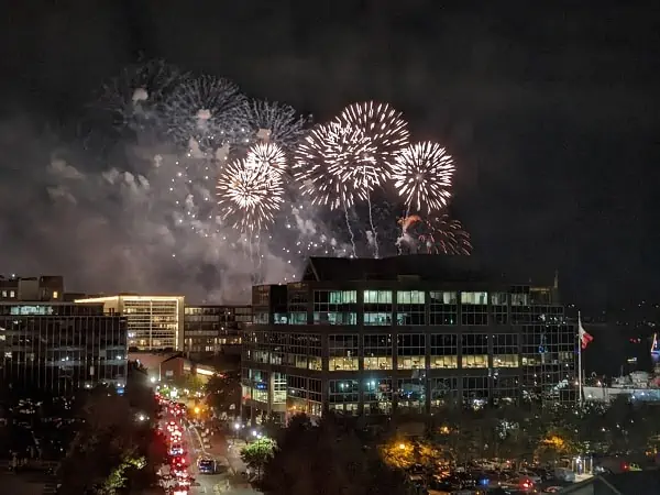 Fireworks in Halifax