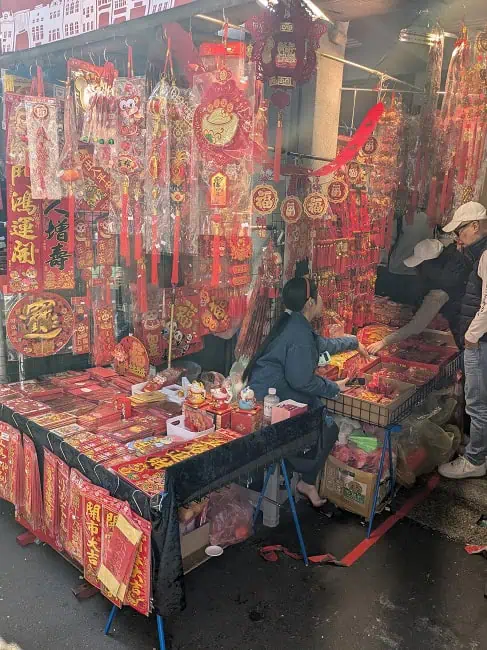 Decorations for the Lunar New Year
