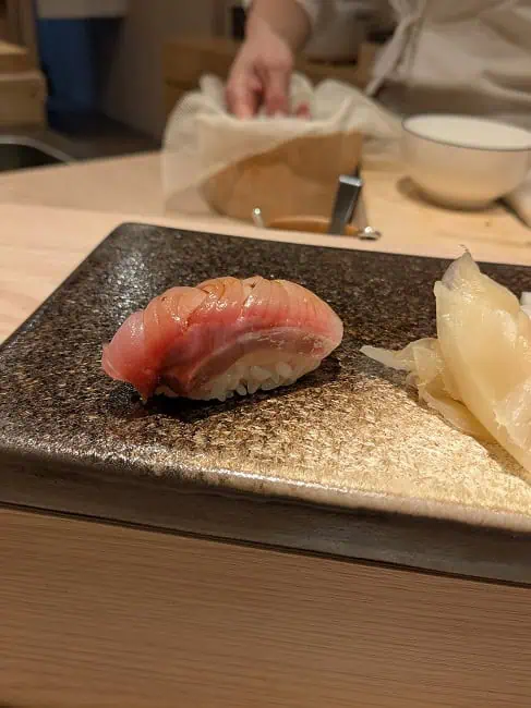 Tuna belly nigiri for me. 
