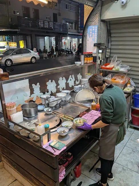 Making delicious dishes
