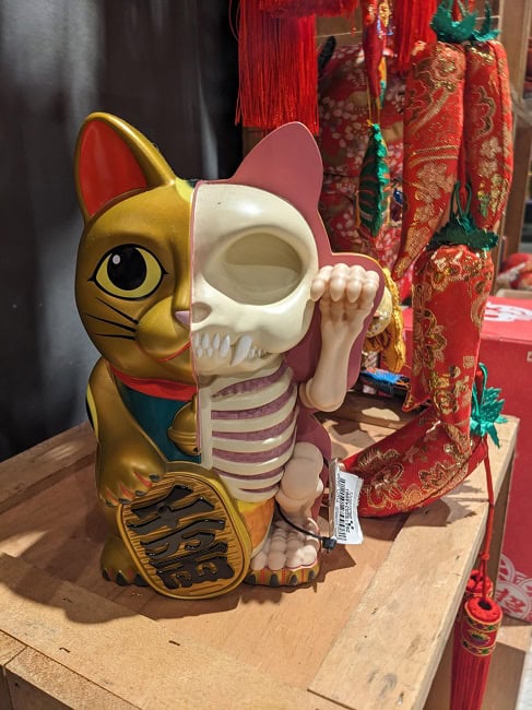 An interesting display
