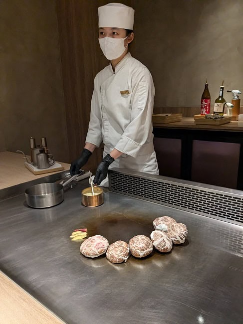 Our chef for the night. 
