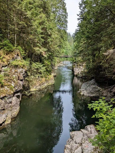 Exploring Capilano Canyon in North Vancouver
